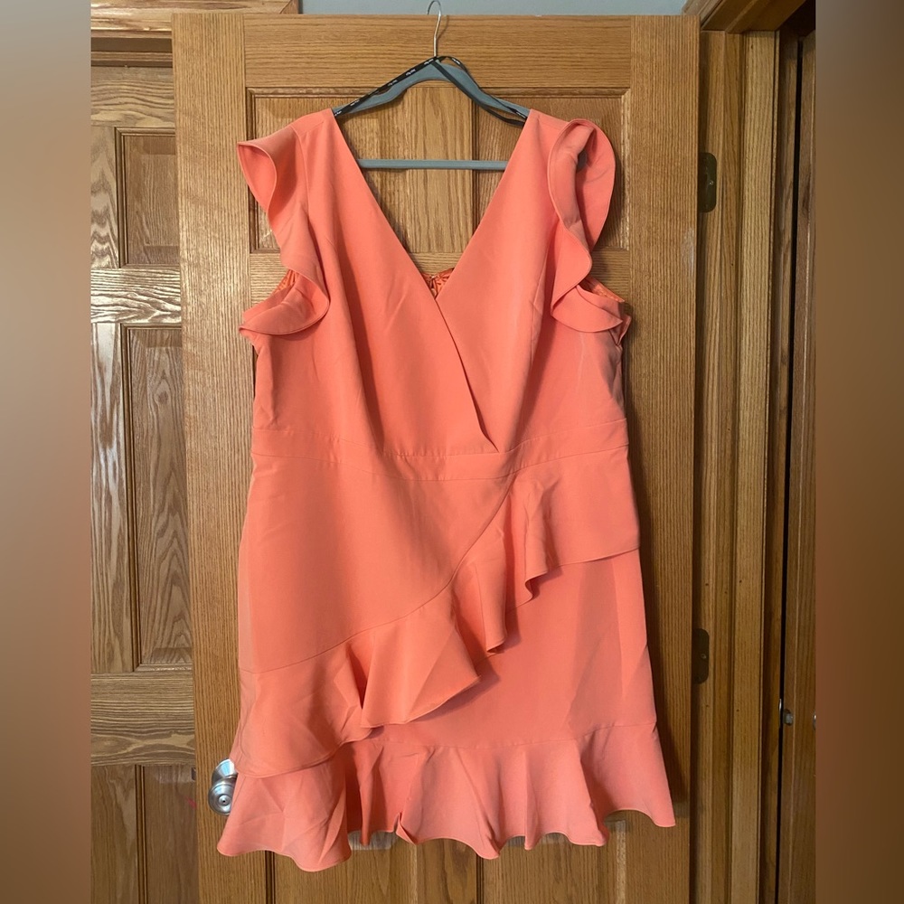 City Chic Ruffled Occasion Dress - NWT